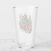 Verre Merry Christmas steampunk (Dos)