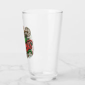 Verre Merry Christmas steampunk (Gauche)