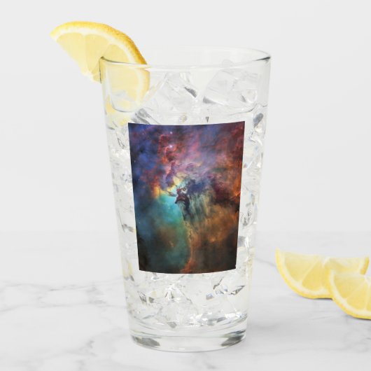 Verre Mers orageuses de la nébuleuse de la Lagune dans l (Devant glace)