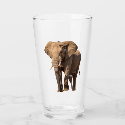 Verre Merveilleux éléphant (Devant)