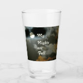 Verre Mes nuits sont Pleine lune Night Sky Beer (Devant)