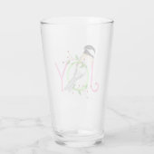 Verre Mésange mignonne "Joie" (Dos)