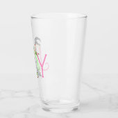 Verre Mésange mignonne "Joie" (Gauche)