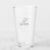Verre Mess with Texas White (Dos)