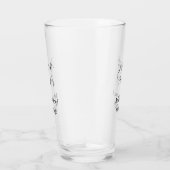 Verre message de nom de couple de mariage date romantiqu (Droite)