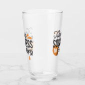 Verre Message de vie positif - Transformer l'acide en su (Droite)