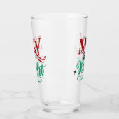 Verre Messet brillant | Funny Festive Christmas Pun (Gauche)