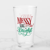 Verre Messet brillant | Funny Festive Christmas Pun (Devant)