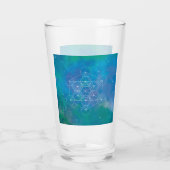 Verre Métatron, chakra, zen, géométrie sacrée, ange (Dos)