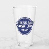 Verre Metolius River Oregon Kayaking (Devant)