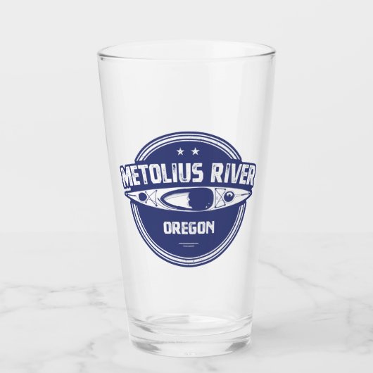 Verre Metolius River Oregon Kayaking (Devant)