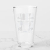 Verre Mi-siècle moderne géométrique 16 (Dos)