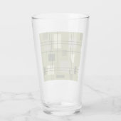 Verre Mi-siècle moderne géométrique 18 (Dos)