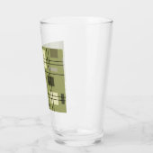 Verre Mi-siècle moderne géométrique 18 (Gauche)