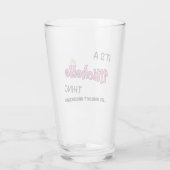 Verre Michelle ce que tu ne comprendrais pas (Dos)