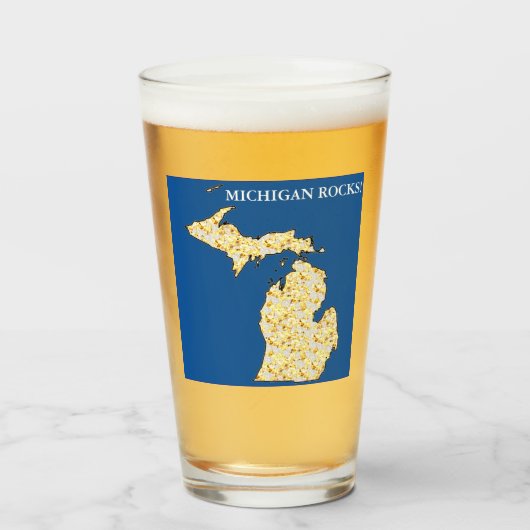 VERRE MICHIGAN ROCKS (Devant (rempli))