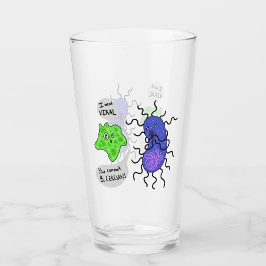 Verre Microbes viraux (Dos)