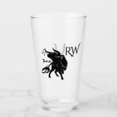 Verre Mighty Taurus the Bull Zodiac Monogramme (Devant)