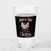 Verre mignon amateur de poulet Pays (Devant)