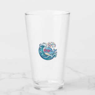 Verre Mignon Kawaii Été Baleine Bleue Lunettes de Soleil