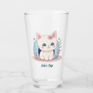 Verre Mignon Kitty Kawaii Chibi 