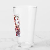 Verre mignonne fille de Noël anime (Gauche)