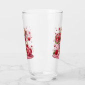 Verre Mignonne Valentine's Day Teddy Bear (Gauche)