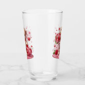 Verre Mignonne Valentine's Day Teddy Bear (Droite)