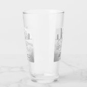 Verre Mikitiez Dreamer crâne tatto arc-en-ciel rocher ro (Gauche)