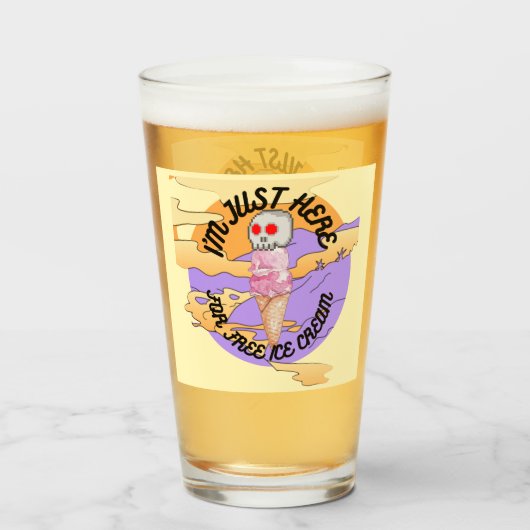 Verre Mikitiez glaces fête favorite Spécialité Mug (Devant (rempli))