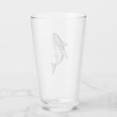 Verre Minimalist Geometric Whale Mug (Dos)