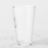 Verre ✨ minimaliste moderne 💍 Mariage simple élégant (Gauche)