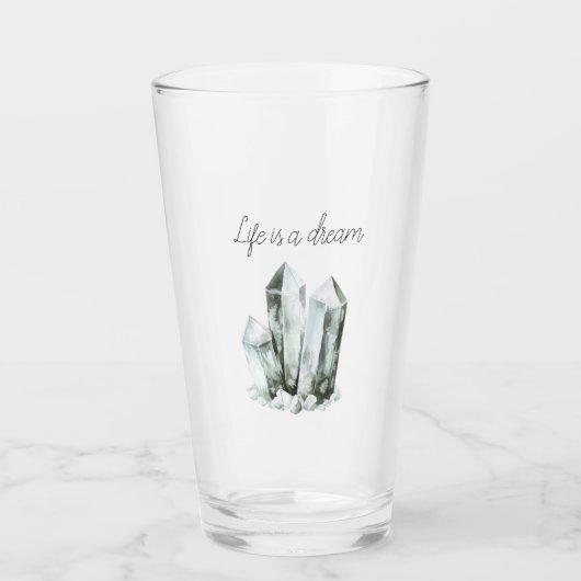 Verre Mint Aqua Crystals Dream (Devant)