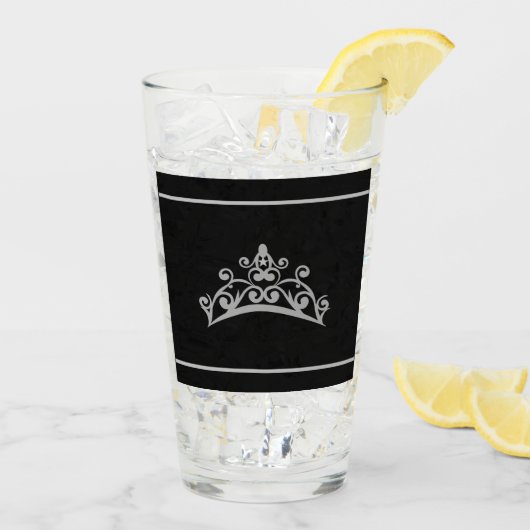 Verre Miss USA Silver Crown Glass (Dos glace)