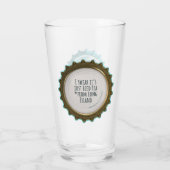 Verre Mixer Elixir Pint Glass - Thé glacé Long Island (Dos)