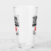 Verre Mme Toujours Droite Mariage de mariée drôle (Gauche)