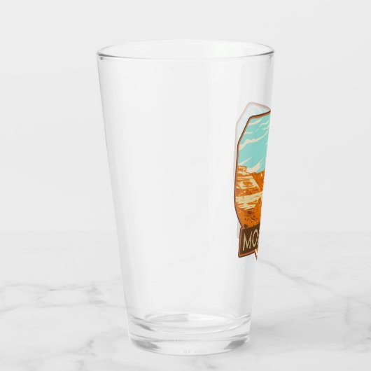 Verre Moab Utah Pint (Droite)