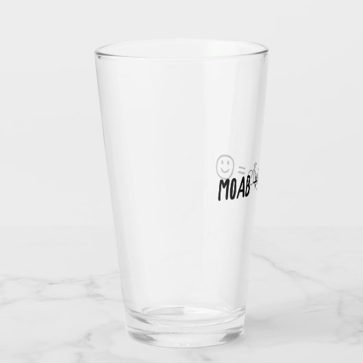 Verre Moab Utah Plus Bikes Makes You Happy (Droite)