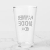 Verre Mode marteau activé (Dos)