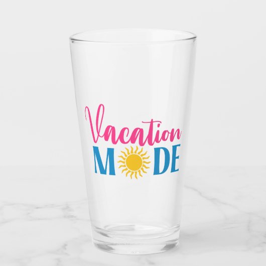 Verre Mode vacances (Devant)