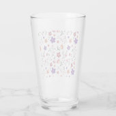 Verre Modèle floral à main (Dos)