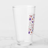 Verre Modèle floral à main (Droite)