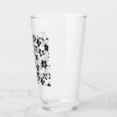 Verre Modèle floral reconstruit - Goth chromatique (Gauche)