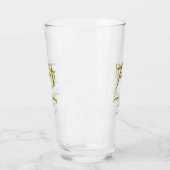 Verre modèle or 30e anniversaire ajouter nom date année (Gauche)
