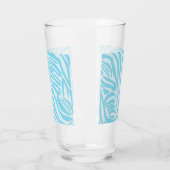 Verre Modèle Zèbre Bleu (Gauche)