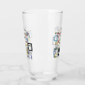 Verre moderne du milieu du siècle et ressorts Palm (Gauche)