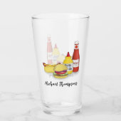 Verre Moderne Funny BBQ personnalisé (Dos)