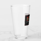 Verre Moderne Joyeux Empreinte de léopard de Noël minima (Droite)