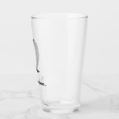 Verre Moderne simple à la citation de la lune (Gauche)