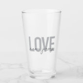 Verre Moderne, simple, cool, design urbain Amour New Jer (Devant)